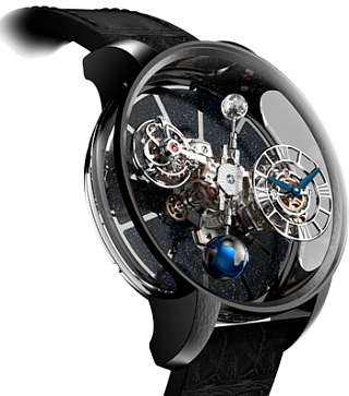 (image for) Jacob & Co. Grand Complication Masterpieces Astronomia Tourbillon Black Gold 750.100.30.AB.SD.1NS Replica watch
